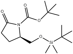 (2R)-2-[[[(1,1-DIMETHYLETHYL)DIMETHYLSILYL]OXY]METHYL]-5-OXO-1-PYRROLIDINECARBOXYLATE-1,1-DIMETHYLETHYL ESTER