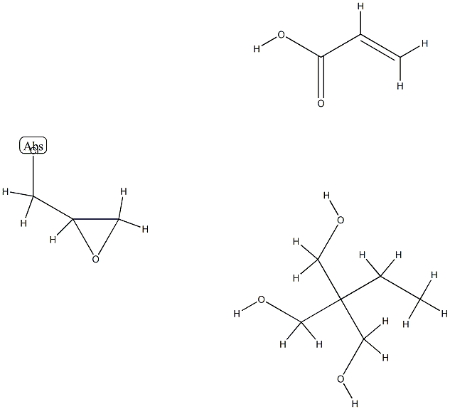 1,3-Propanediol, 2-ethyl-2-(hydroxymethyl)-, polymer with (chloromethyl)oxirane, 2-propenoate
