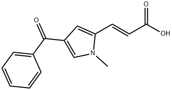 (E)-3-(4-苯甲酰基-1-甲基-1H-吡咯-2-基)丙烯酸