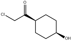 Ethanone, 2-chloro-1-(4-hydroxycyclohexyl)-, cis- (9CI)