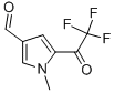 1H-Pyrrole-3-carboxaldehyde, 1-methyl-5-(trifluoroacetyl)- (9CI)
