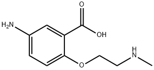 Benzoic acid, 5-amino-2-[2-(methylamino)ethoxy]- (9CI)