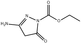 1H-Pyrazole-1-carboxylic  acid,  3-amino-4,5-dihydro-5-oxo-,  ethyl  ester