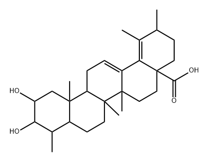 (2alpha,3beta,4beta)-2,3-Dihydroxy-24-norursa-12,18-dien-28-oic acid