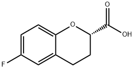 (S)-6-氟-3,4-二氢-2H-1-苯并吡喃-2-羧酸