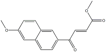 methyl 4-(6-methoxynaphthalen-2-yl)-4-oxo-2-butenoic acid ester