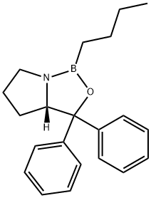 1H,3H-Pyrrolo[1,2-c][1,3,2]oxazaborole, 1-butyltetrahydro-3,3-diphenyl-, (S)-