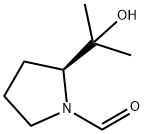 1-Pyrrolidinecarboxaldehyde, 2-(1-hydroxy-1-methylethyl)-, (S)- (9CI)