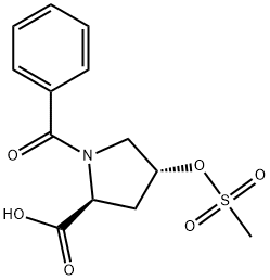 CIS-1-BENZOYL-4-MESYLOXY-L-PROLINE