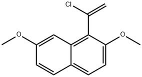 1-(1-chlorovinyl)-2,7-dimethoxynaphthalene