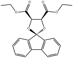 Spiro[1,3-dioxolane-2,9'-[9H]fluorene]-4,5-dicarboxylic acid, diethyl ester