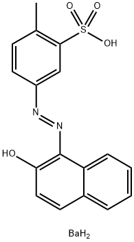 Benzenesulfonic acid, 5-[(2-hydroxy-1-naphthalenyl)azo]-2-methyl-, barium salt (2:1)