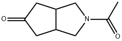 Cyclopenta[c]pyrrol-5(1H)-one, 2-acetylhexahydro- (9CI)