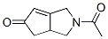Cyclopenta[c]pyrrol-5(1H)-one, 2-acetyl-2,3,3a,4-tetrahydro- (9CI)