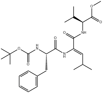 N-butyloxycarbonyl-phenylalanyl-dehydroleucyl-valine methyl ester