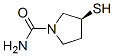 1-Pyrrolidinecarboxamide,3-mercapto-,(S)-(9CI)