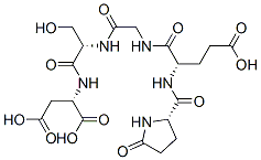 pyro-glutamyl-glutamyl-glycyl-seryl-aspartic acid