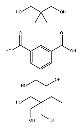 1,3-Benzenedicarboxylic acid, polymer with 2,2-dimethyl-1,3-propanediol, 1,2-ethanediol and 2-ethyl-2-(hydroxymethyl)-1,3-propanediol