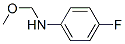 Benzenamine, 4-fluoro-N-(methoxymethyl)- (9CI)