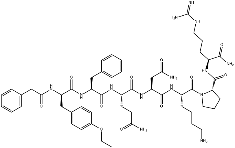 (PHENYLAC1,D-TYR(ET)2,LYS6,ARG8,DES-GLY9)-VASOPRESSIN