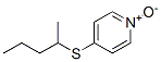 Pyridine, 4-[(1-methylbutyl)thio]-, 1-oxide (9CI)