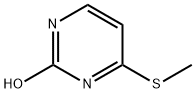 2-Pyrimidinol, 4-(methylthio)- (9CI)