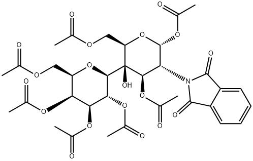 2-PHTHALIMIDOLACTOSAMINE, HEPTAACETATE (MIXTURE OF ISOMERS)