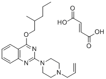 2-(4-Allyl-1-piperazinyl)-4-(2-methylpentoxy)quinazoline fumarate