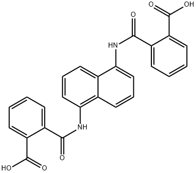 Benzoic acid, 2,2'-[1,5-naphthalenediylbis(iminocarbonyl)]bis-