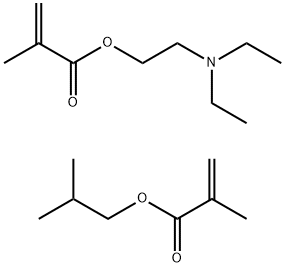 2-Propenoic acid, 2-methyl-, 2-(diethylamino)ethyl ester, polymer with 2-methylpropyl 2-methyl-2-propenoate