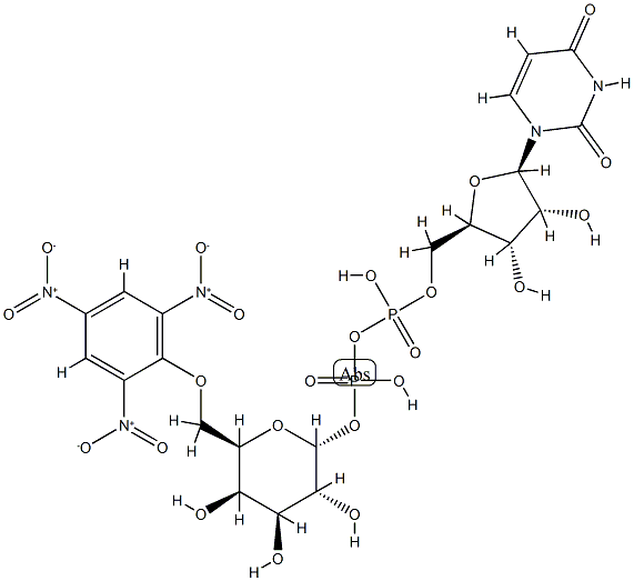 2,4,6-trinitrophenyl-uridine diphosphate galactose