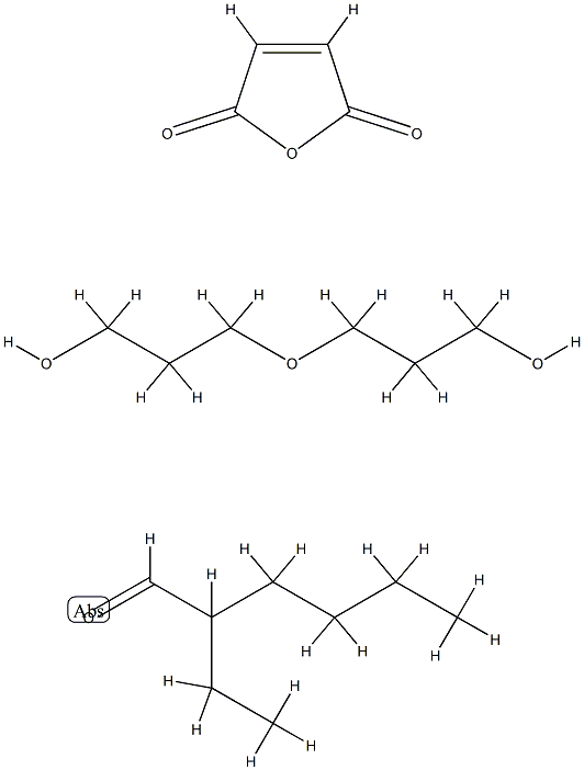 Hexanal, 2-ethyl-, polymer with 2,5-furandione and oxybis[propanol]