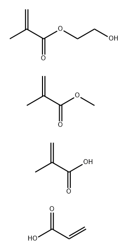 2-Propenoic acid, 2-methyl-, C10-16-alkyl esters, polymers with 2-hydroxyethyl methacrylate, Me methacrylate and γ-ω-perfluoro-C8-14-alkyl acrylate