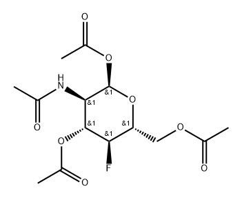 2-acetamido-1,3,6-tri-O-acetyl-4-deoxy-4-fluoroglucopyranose
