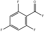 Benzoyl fluoride, 2,4,6-trifluoro- (9CI)