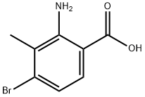 2-氨基-4-溴-3-甲基苯甲酸