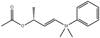 (3R)-1-(Dimethylphenylsilyl)-1-buten-3-olacetate
