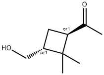 Ethanone, 1-[3-(hydroxymethyl)-2,2-dimethylcyclobutyl]-, trans- (9CI)