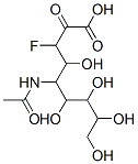 5-acetamido-3-fluoro-4,6,7,8,9-pentahydroxy-2-oxo-nonanoic acid