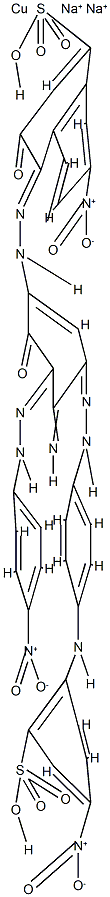 Cuprate(2-), [4-[[4-amino-2-hydroxy-3- [(4-nitrophenyl)azo]-5Cuprate(2-), [4-[[4-amino-2-hydroxy-3- [(4-nitrophenyl)azo]-5-[[4-[(4-nitro-2-sulfophenyl )amino]phenyl]azo]phenyl]azo]-3--[[4-[(4-nitro-2-sulfopheny l)amino]phenyl]azo]phenyl]azo]-3-hydro xy-7-