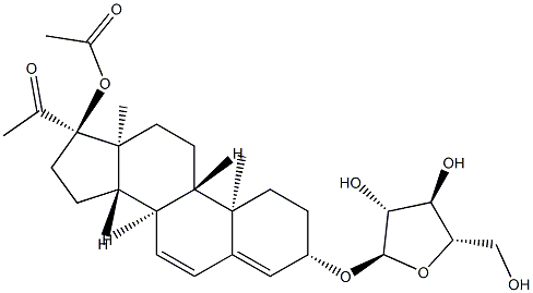chlormadinol acetate-3-O-alpha-arabinofuranoside