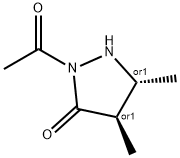3-Pyrazolidinone, 2-acetyl-4,5-dimethyl-, trans- (9CI)