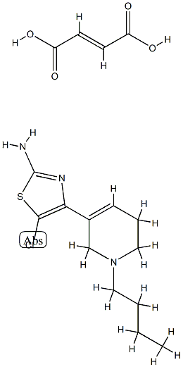 but-2-enedioic acid, 4-(1-butyl-5,6-dihydro-2H-pyridin-3-yl)-5-chloro- 1,3-thiazol-2-amine