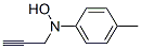 Benzenamine,  N-hydroxy-4-methyl-N-2-propynyl-  (9CI)