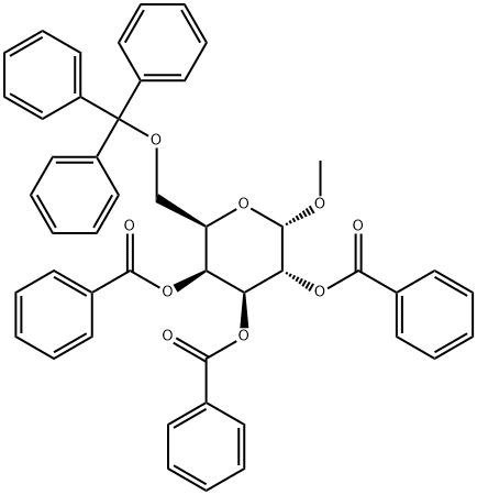 甲基 6-O-(三苯基甲基)-ALPHA-D-吡喃半乳糖苷三苯甲酸酯