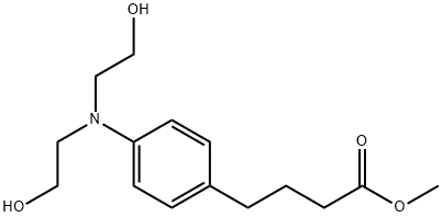 4-[双(2-羟乙基)氨基]苯丁酸甲酯