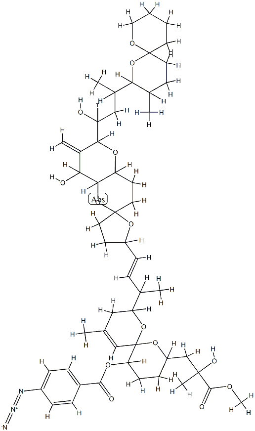 27-methyl 7-O-(4-azidobenzoyl)okadaate
