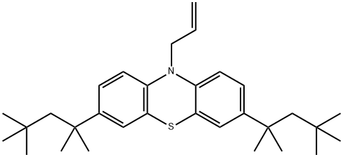 10H-Phenothiazine, 10-(2-propenyl)-3,7-bis(1,1,3,3-tetramethylbutyl)-