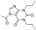 1H-Purine-2,6-dione,  7-acetyl-3,7-dihydro-1,3-dipropyl-