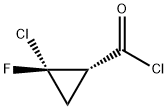 Cyclopropanecarbonyl chloride, 2-chloro-2-fluoro-, trans- (9CI)